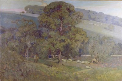 Moonlight in the Cotswolds, 1903 by Alfred East